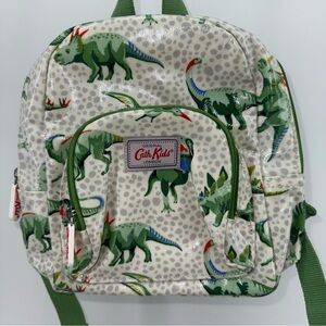 Cath Kidston Green Dinosaur Kids Backpack